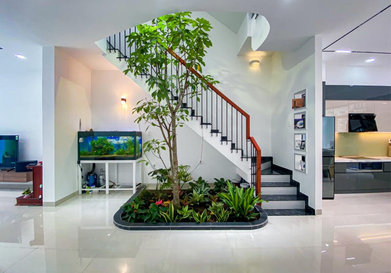 Lợi ích của màu xanh trong kiến trúc và nội thất